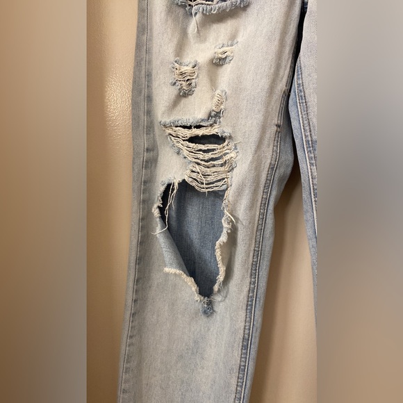 “Flying Angel” light blue size 7 jeans - Picture 2 of 8